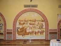 Фото Росписи Петровского зала в Президент-Отеле